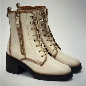 Pikolinos Viella Lace-Up leather Ankle Boots